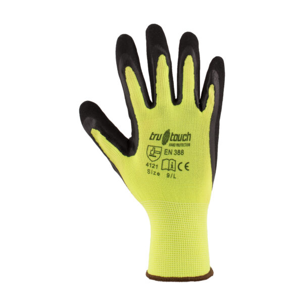 Rebel Hi Viz Sandy Nitrile Gloves